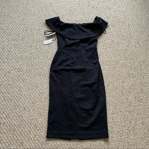 Babaton off the shoulder formal dress.